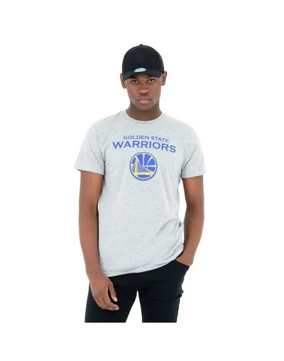 Camiseta Warriors Team Logo, Gris