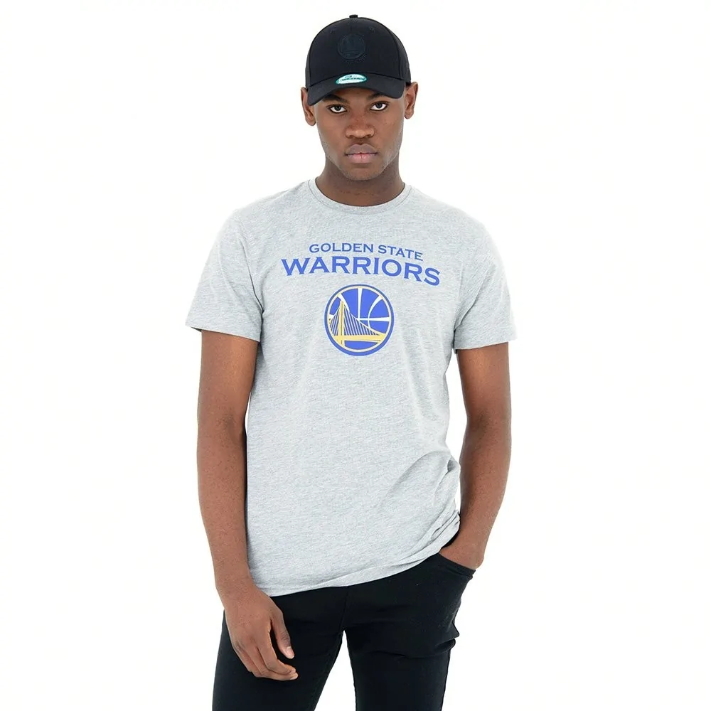 Camiseta Warriors Team Logo, Gris