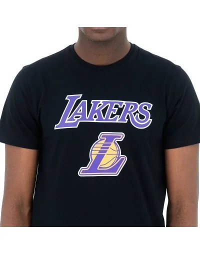 Camiseta La Lakers Team Logo, Negro