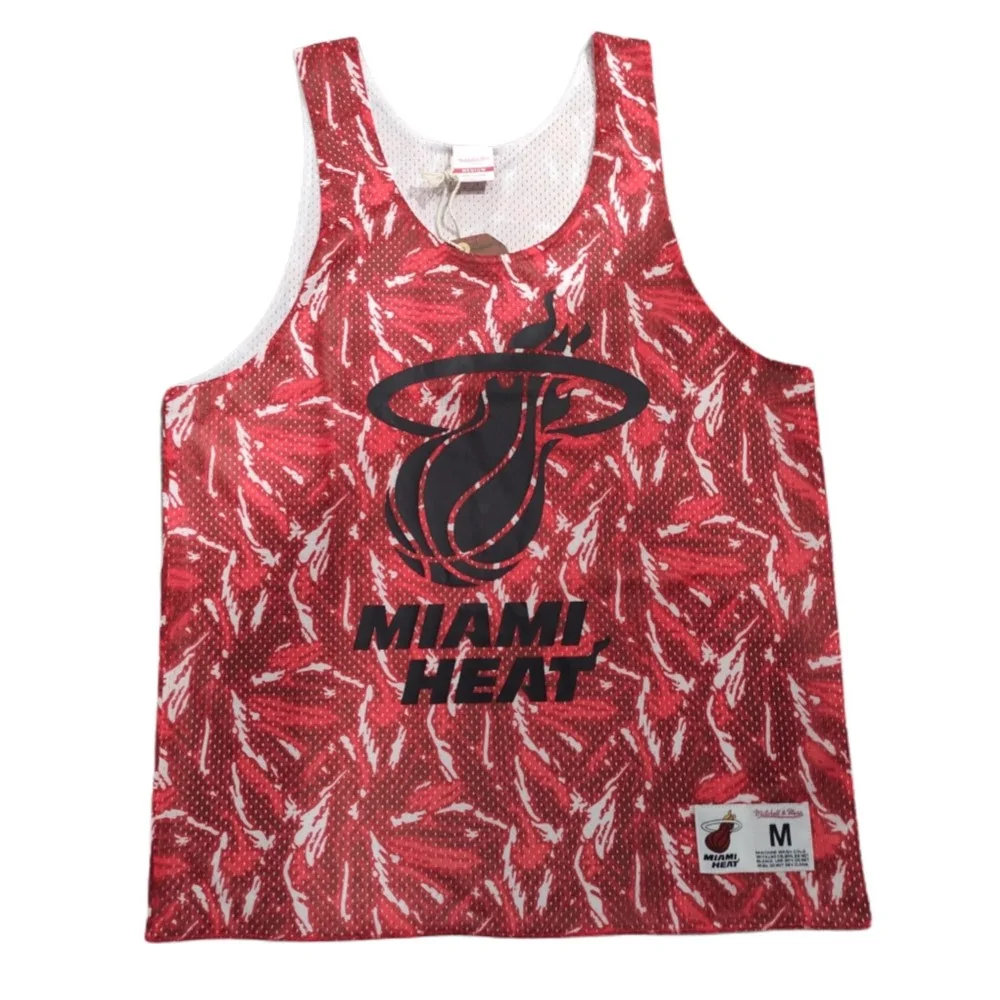 Camiseta técnica reversible NBA Miami Heat Mesh