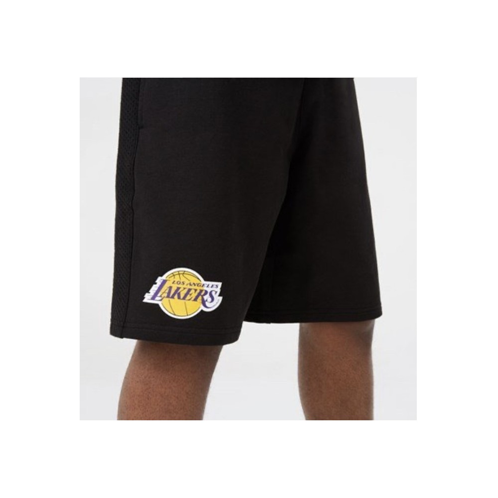 abeja Amoroso También Los Angeles Lakers NBA Team Logo Shorts Negro l 2+1 Basket