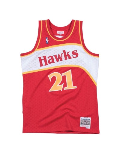Camiseta Swingman Dominique Wilkins 21-Atlanta Hawks
