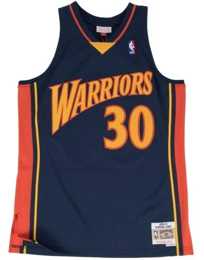 Camiseta Swingman Mitchell and Ness Stephen Curry 30- Warriors