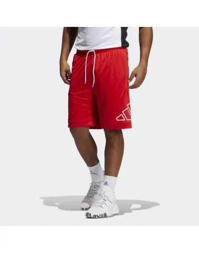 Pantalón corto Big Logo Adidas, Rojo