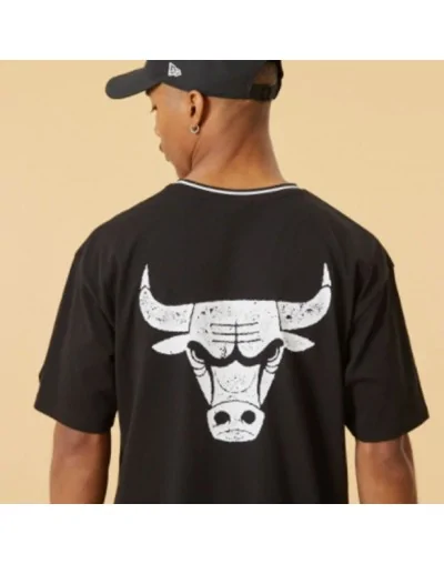Camiseta Chicago Bulls Graphic Black Oversized