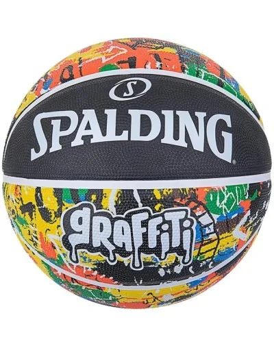Balón Spalding Rainbow Graffiti Rubber Talla 5