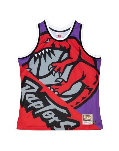 Camiseta Mitchell and Ness NBA Big Face Fashion Tank 5.0 Toronto Raptors