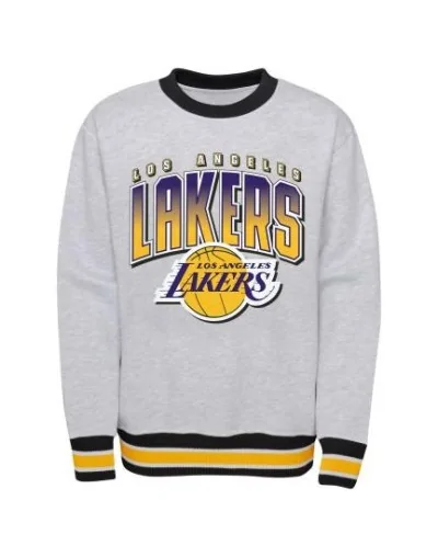 Sudadera Los Angeles Lakers Pit Bench Crew FCL Infantil