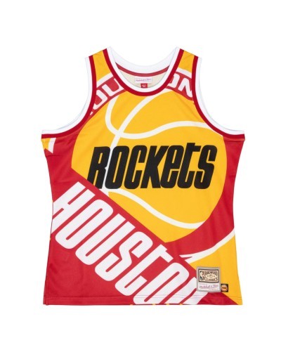 Camiseta Mitchell and Ness NBA Big Face Fashion Tank 5.0 Houston Rockets