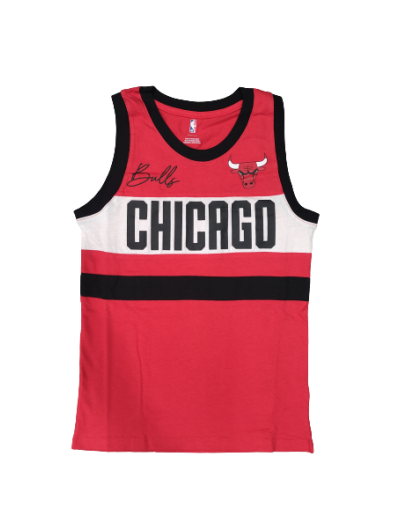 Camiseta NBA Chicago Bulls Outerstuff Wave Around de algodón Junior