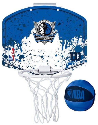 Mini canasta Wilson NBA Team Dallas Mavericks