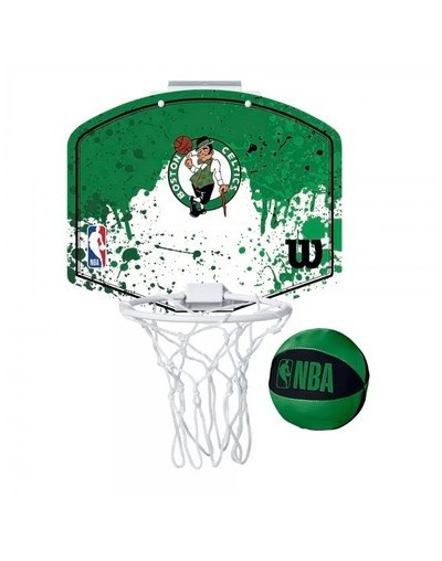 Mini canasta Wilson NBA Team Boston Celtics