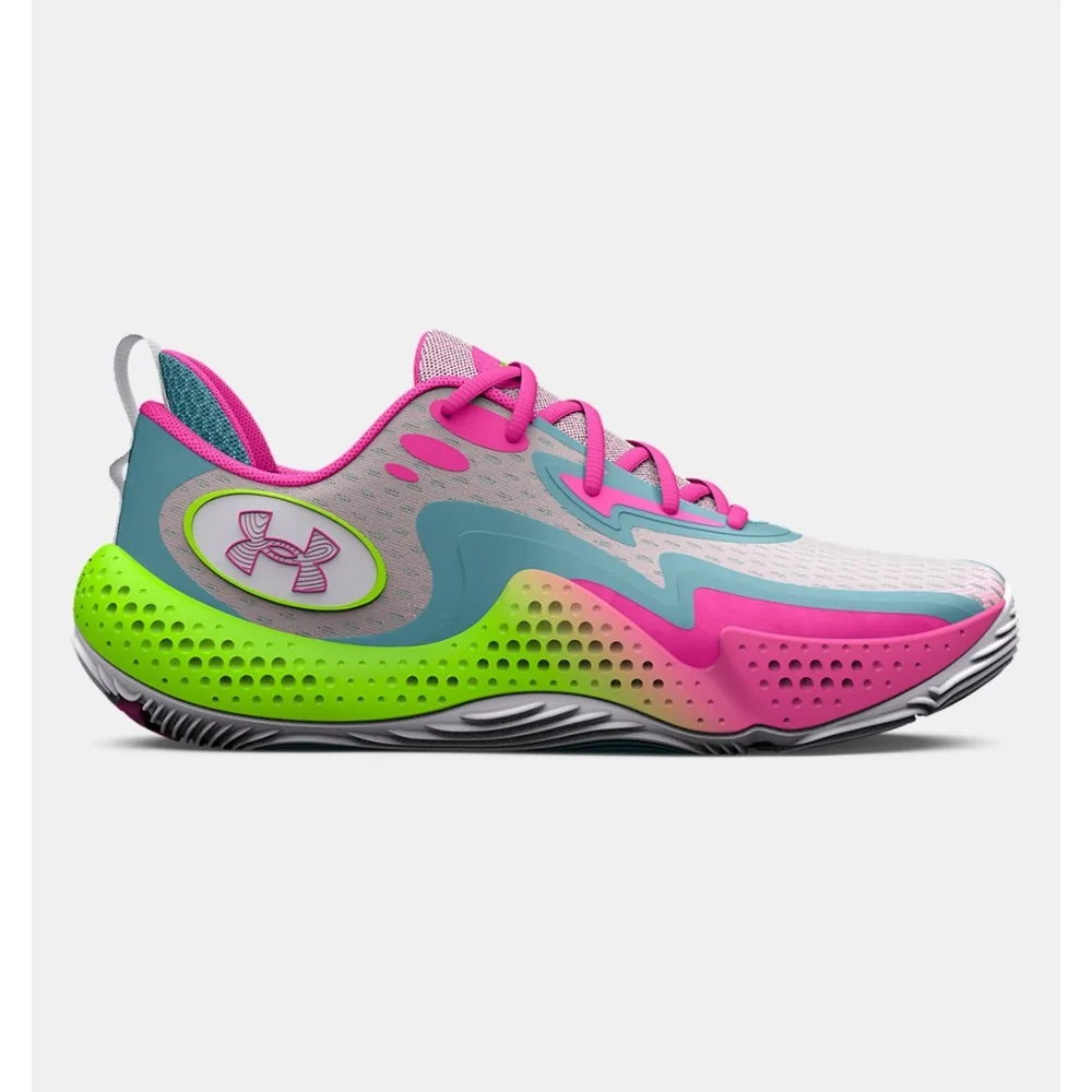 Zapatillas de baloncesto UA Spawn 5 Pink unisex