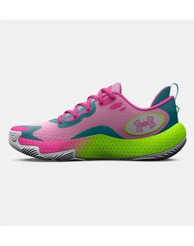 Zapatillas de baloncesto UA Spawn 5 Pink unisex