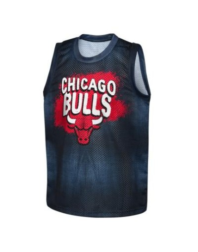 Camiseta Outerstuff Chicago Bulls Heating Up Top Infantil