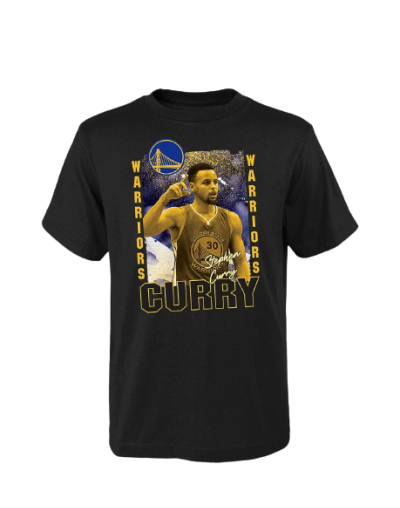 Camiseta Golden State Warriors Celebration Stephen Curry Junior Outerstuff