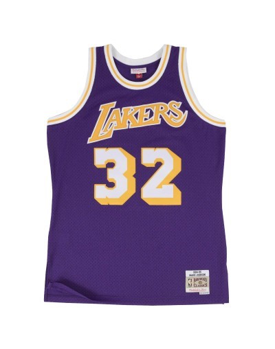 Camiseta Swingman Mitchell and Ness Los Angeles Lakers Magic Johnson