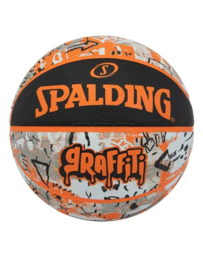 Balón Spalding Orange Graffiti Rubber Talla 5