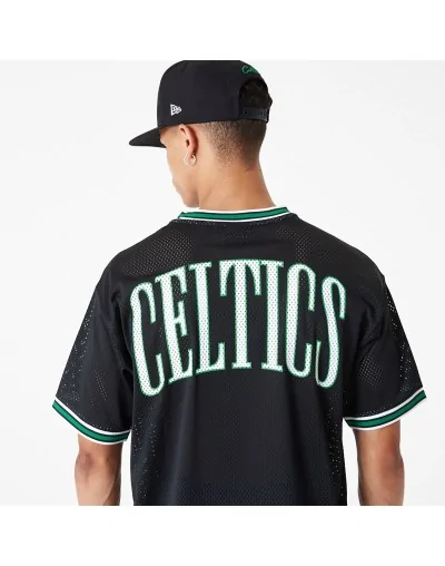 Camiseta New Era Boston Celtics NBA Mesh Oversized