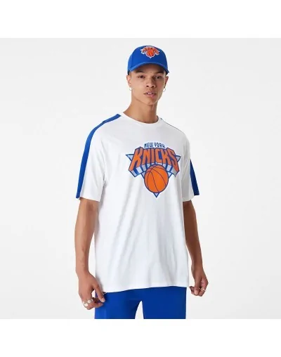Camiseta New Era New York Knicks NBA Colour Block Oversized