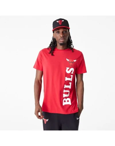 Camiseta New Era Chicago Bulls NBA Team Colour Rojo