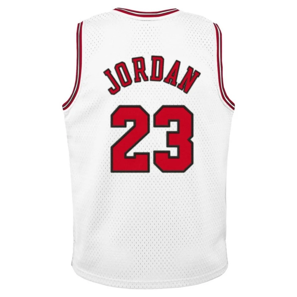 Camiseta de niño Authentic Jersey Chicago Bulls Home 1997-98 Michael Jordan