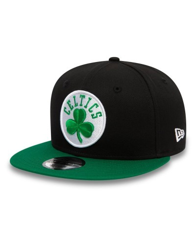 Gorra New Era Boston Celtics Logo Negro 9FIFTY