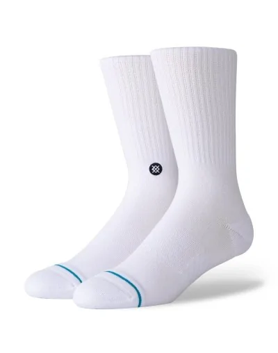 Calcetines Stance Icon Crew Sock Casual Blanco