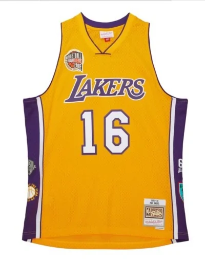 Camiseta NBA Hall Of Fame Pau Gasol 16 Swingman Lakers