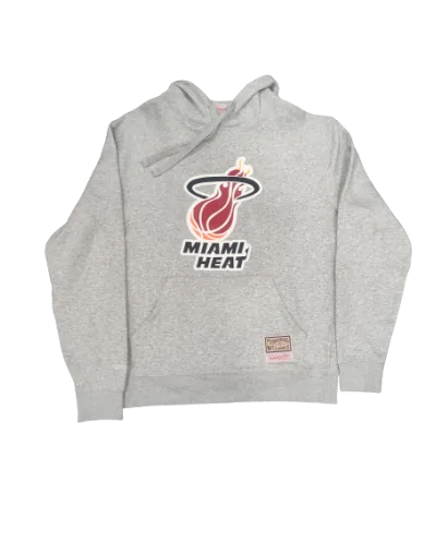 Sudadera Mitchell & Ness NBA Team Logo Miami Heat
