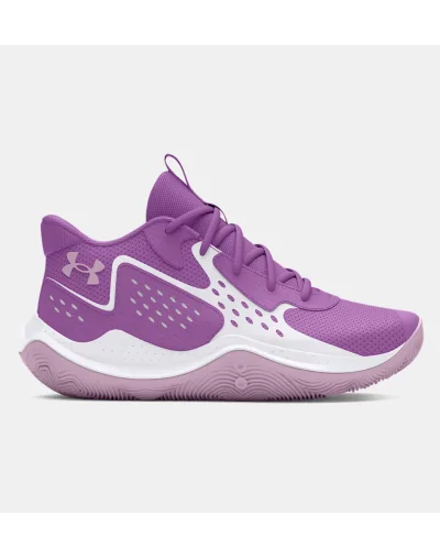 Zapatillas de baloncesto UA Jet 23 Infantil Púrpura