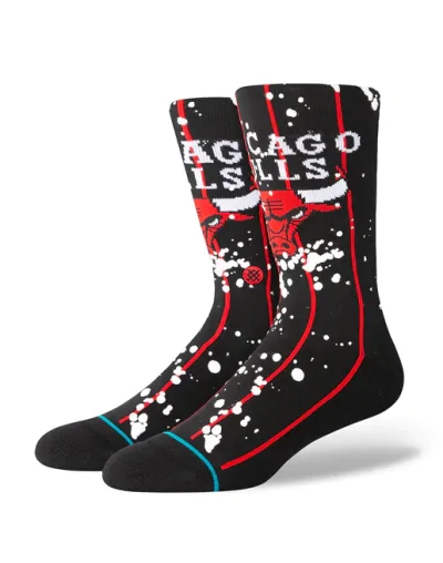 Calcetines Stance Overspray Chicago Bulls